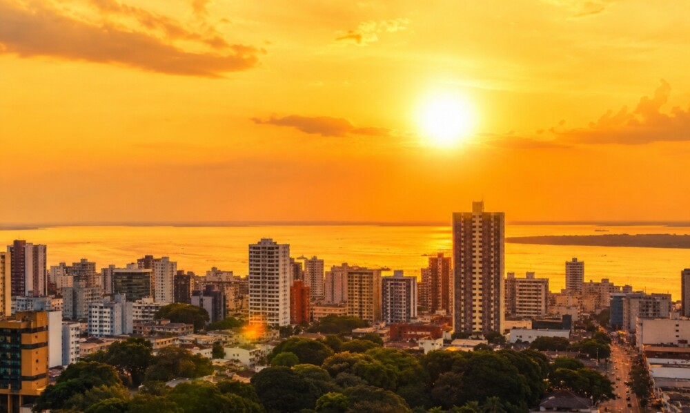 Manaus está em alerta para altas temperaturas e pode superar 37 °C nesta segunda-feira (21)