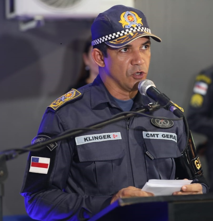 Coronel Klinger Paiva (Reprodução/Alex Pazuello/Secom)