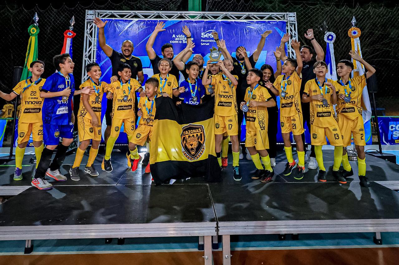 Amazonas conquista título no futsal amazonense sub-11