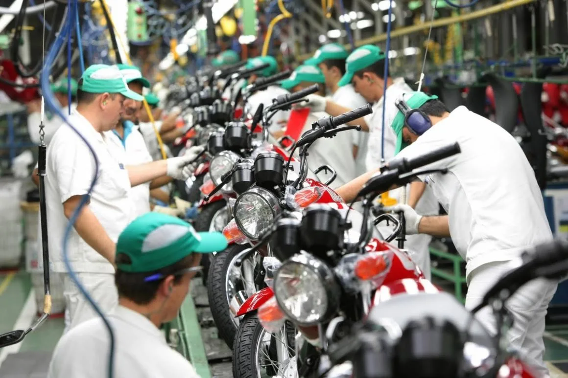 PIM registra em 2026 nível histórico de produção de motocicletas para um início de ano