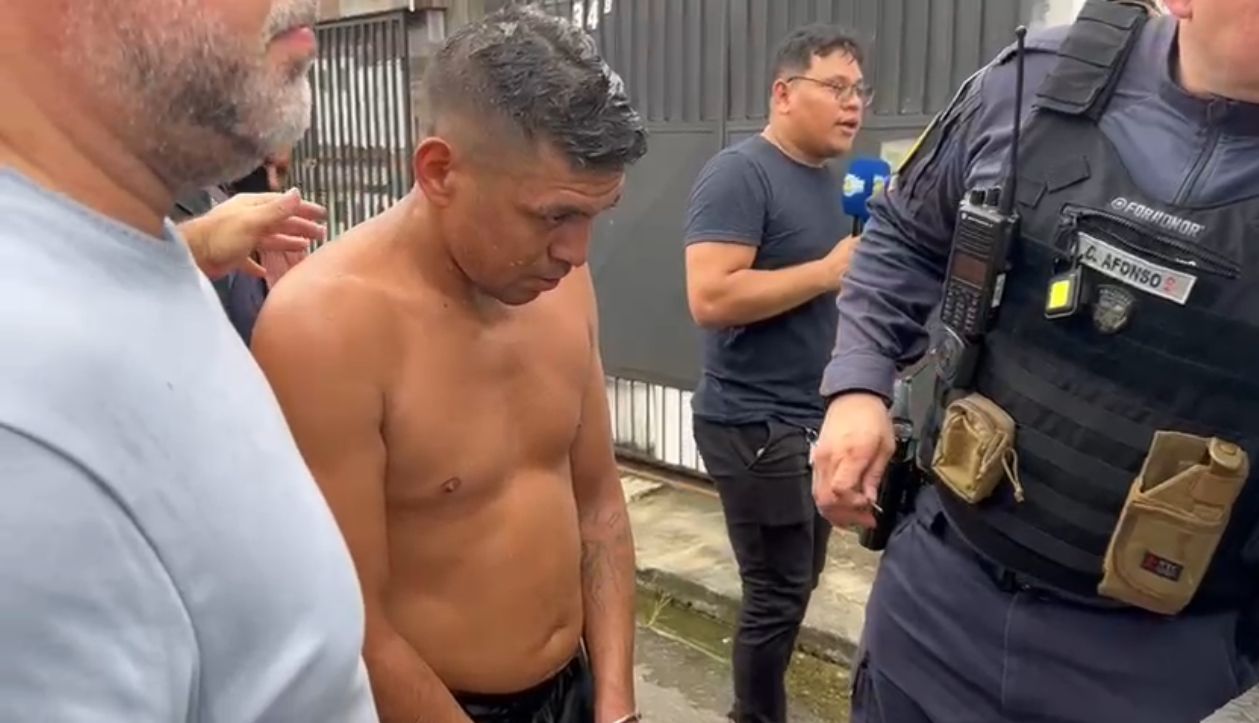 Homem é preso em Manaus após confessar matar o próprio pai, um policial militar