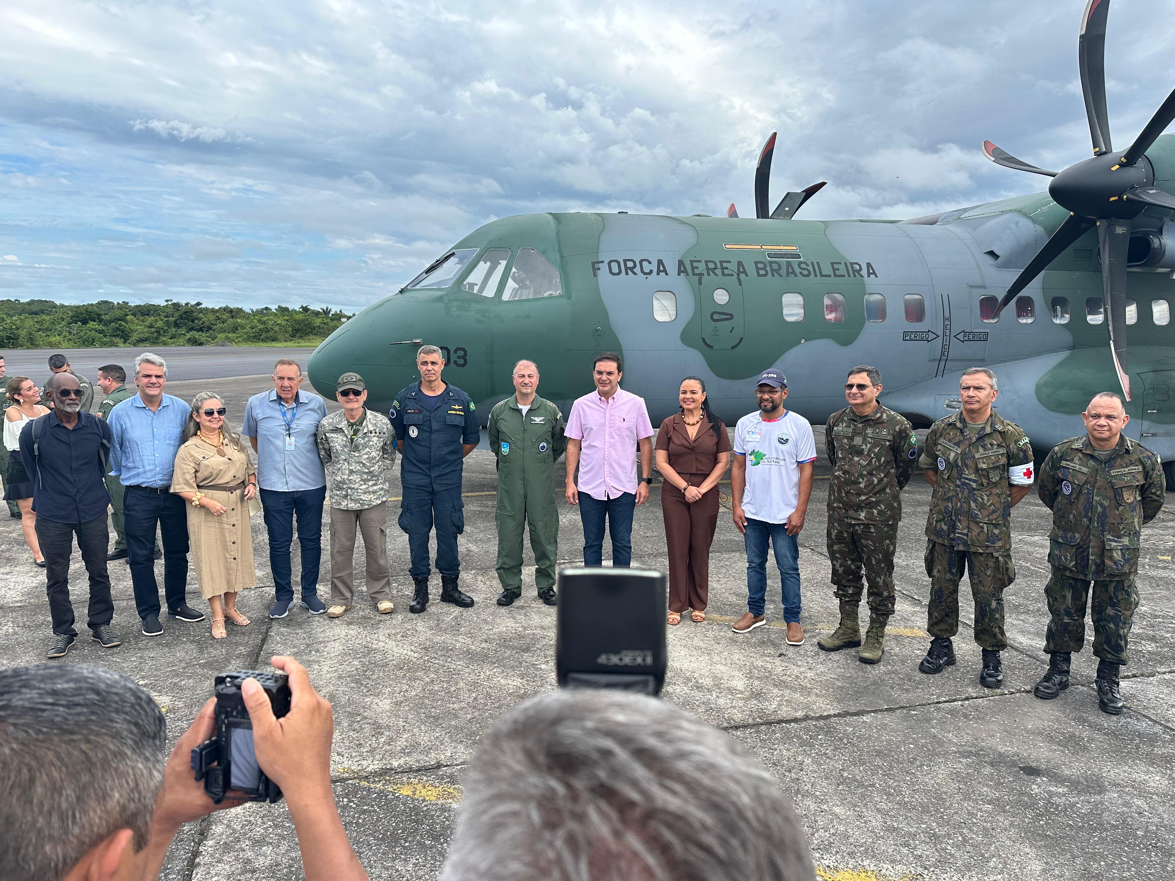 Em Parintins, FAB realiza Exercício de Campanha em hospital flutuante