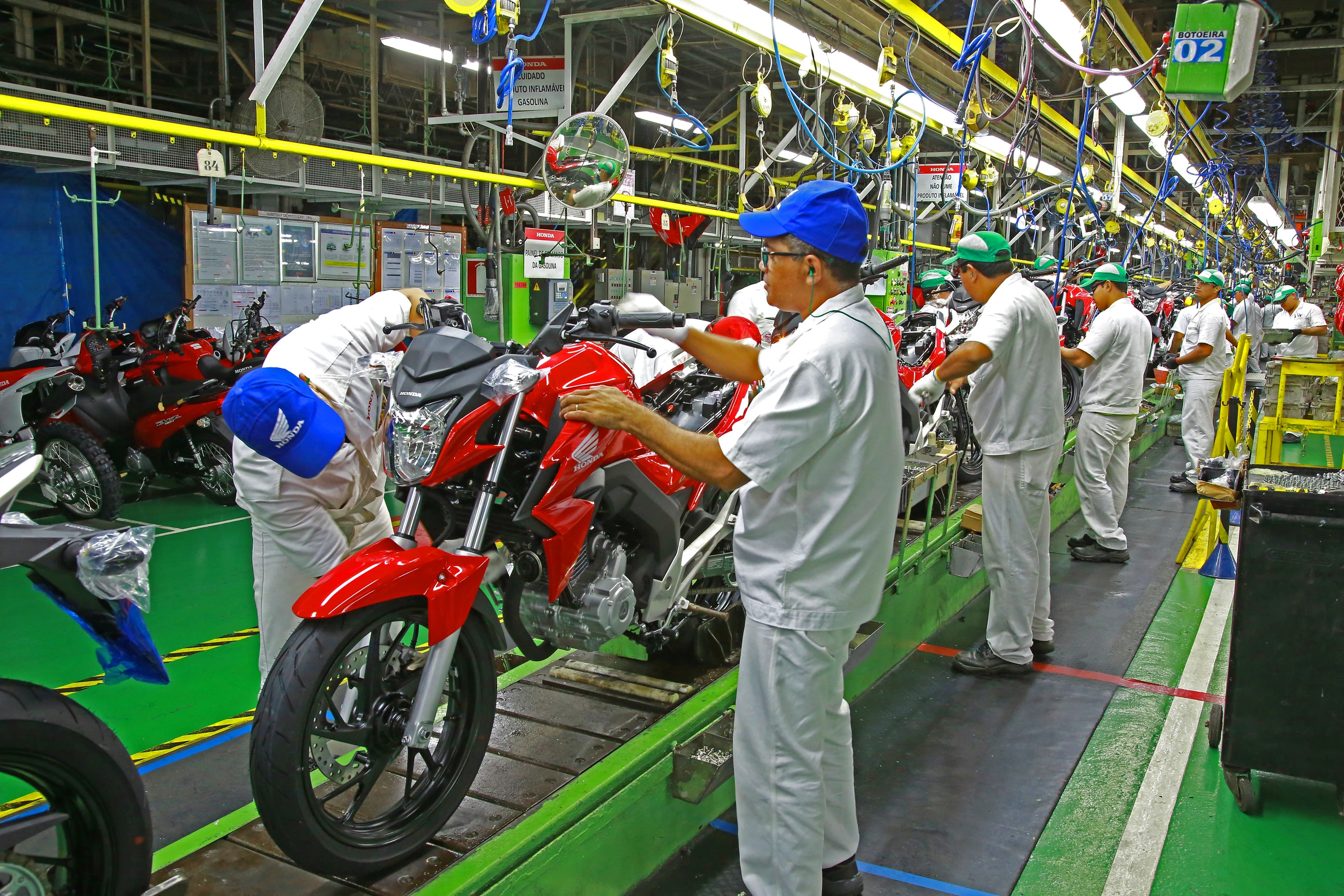 Produção de motos cresce 10% no Polo Industrial de Manaus nos primeiros cinco meses de 2026