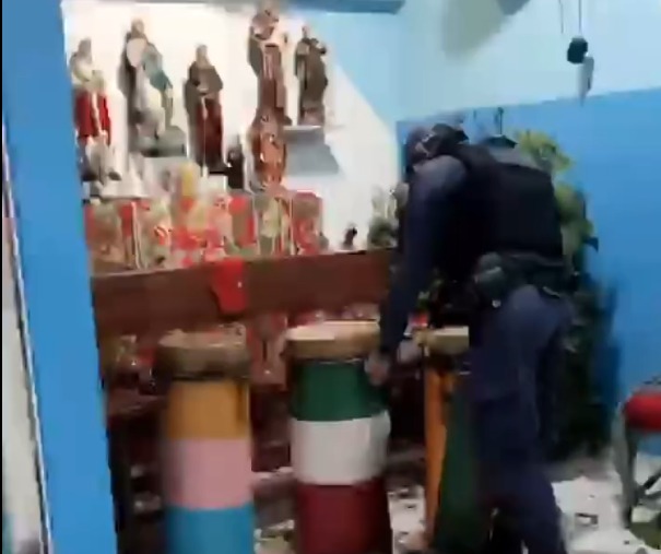 PM afirma que apura invasão de policiais a culto de religião de matriz africana em Manaus