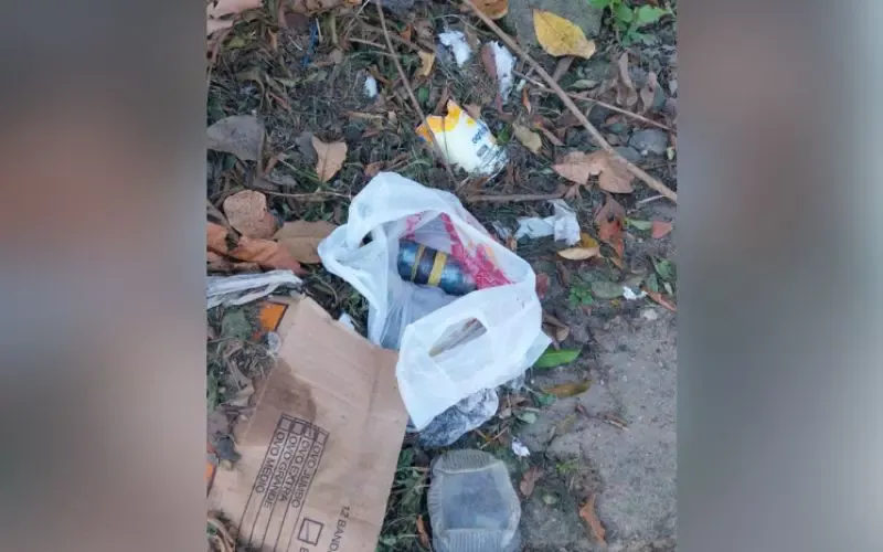 Suspeita de bomba em lixeira causa pânico no bairro São Jorge, em Manaus