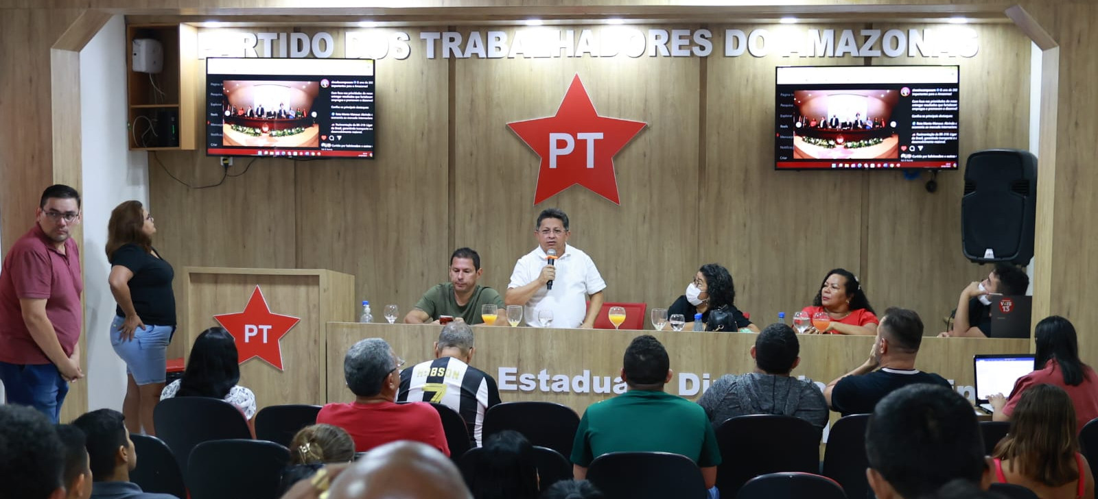 PT-AM vive divergências internas a poucos dias do início do período de campanha eleitoral