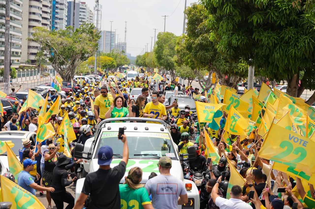 Direita em Manaus pede impeachment de Moraes e poupa Mendonça no 7 de setembro