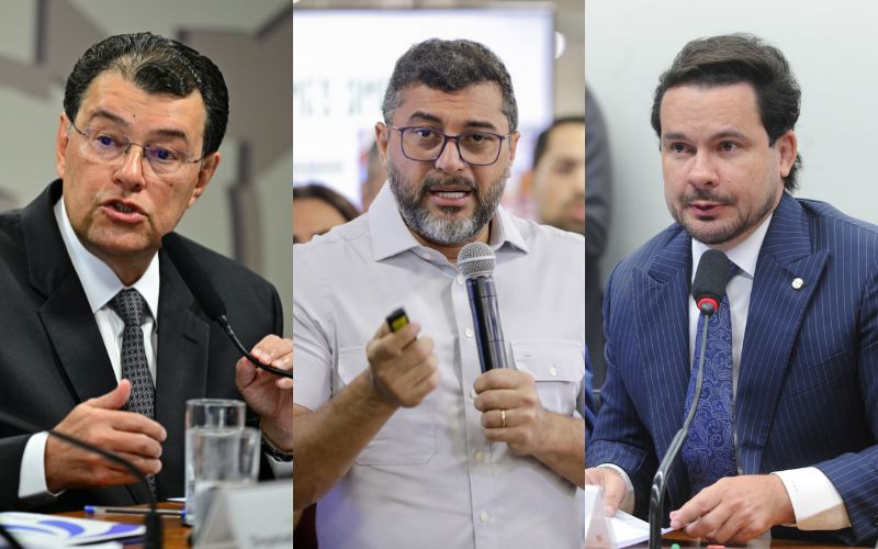 Pesquisa Pontual para Senado no AM mostra Braga na liderança, seguido por Alberto Neto e Wilson