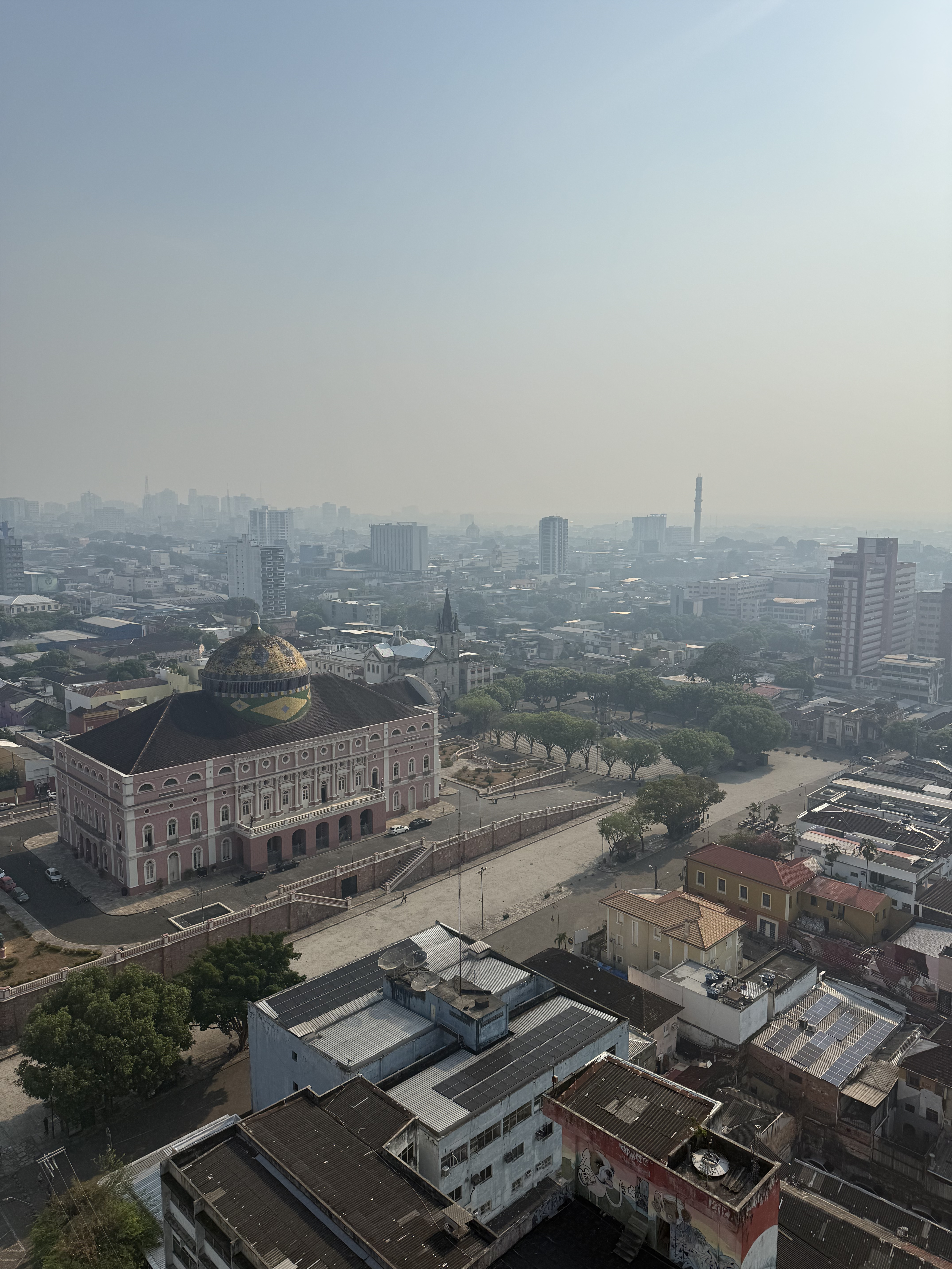Manaus registra nesta quarta-feira (23) os piores índices de qualidade do ar em 2026
