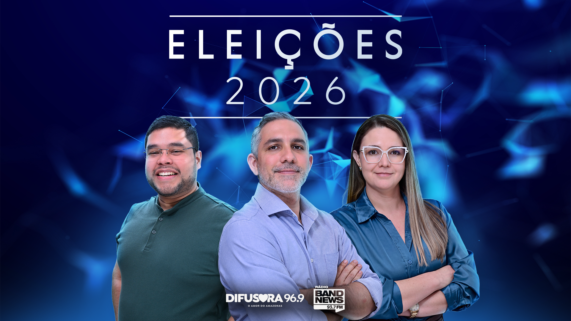 Rádios Difusora e BandNews Difusora farão cobertura especial das eleições 2026 na capital e no interior do AM