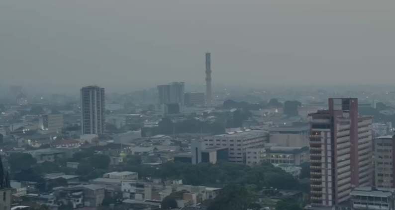 Manaus tem qualidade do ar considerada insalubre pelo quinto dia consecutivo