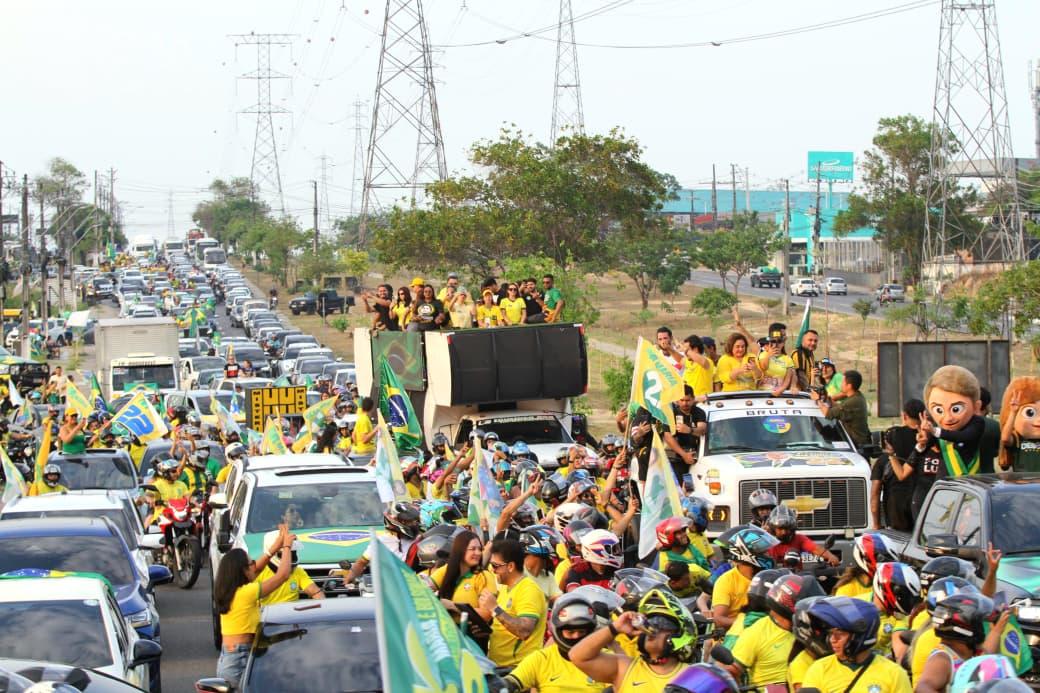 Após esquerda reunir multidão no centro de Manaus, direita prepara resposta na Ponta Negra