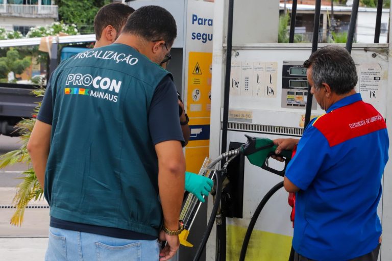 Procon: preço da gasolina sobe 4% no mês de outubro em Manaus