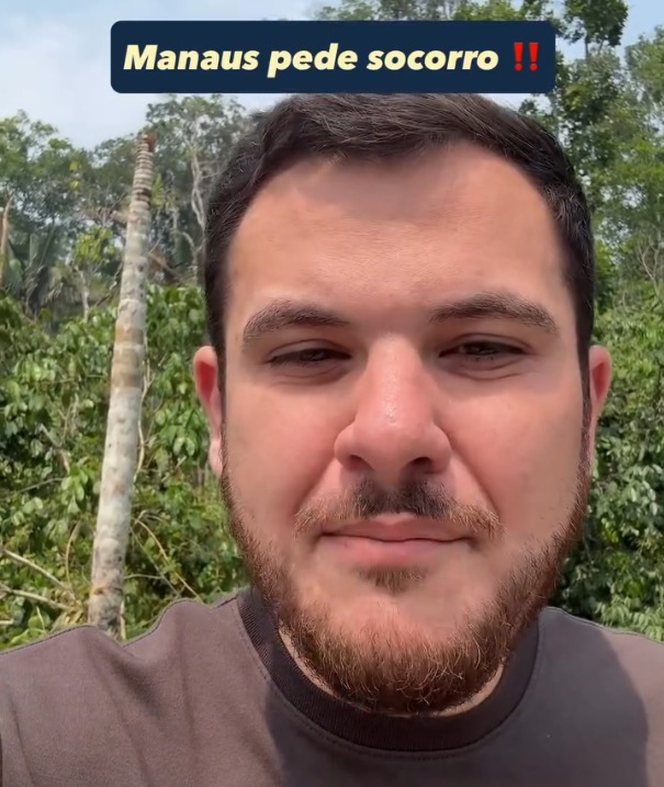"Manaus pede socorro": Prefeito Renato Jr. faz apelo a autoridades nacionais e internacionais