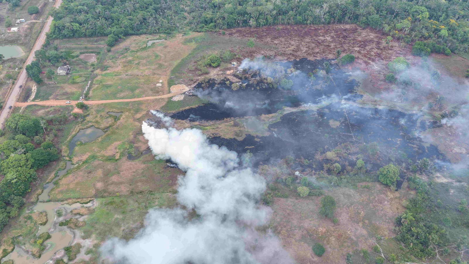 Moradores do Careiro registram mais de 80 boletins de ocorrência por incêndios criminosos