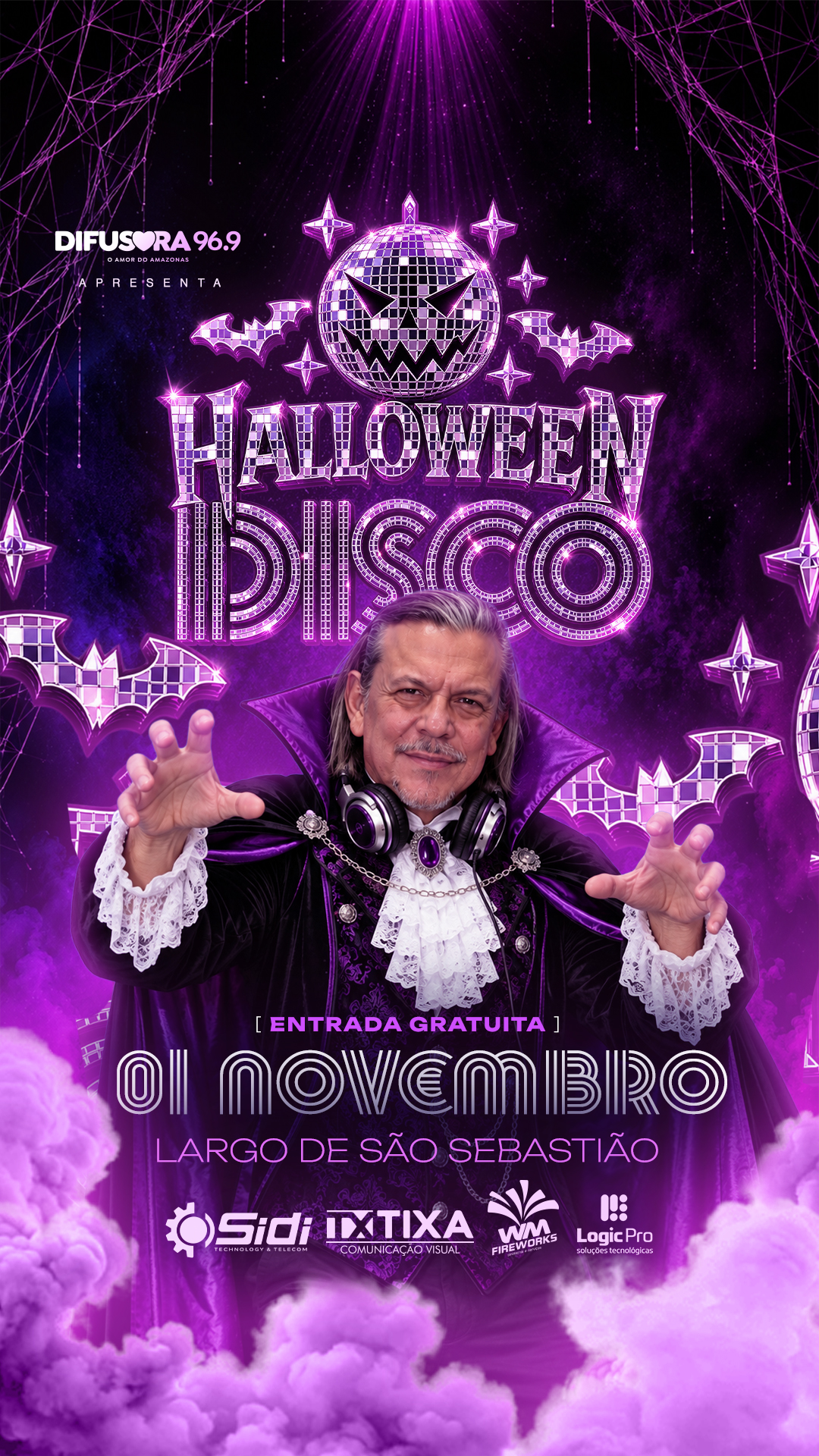 Halloween Disco Difusora aposta em clássicos dos anos 70 e 80
