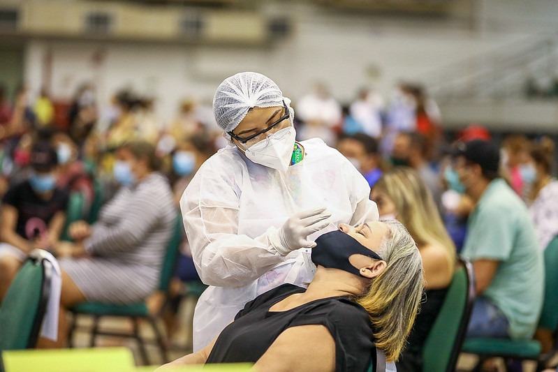 Centros de testagem de Covid atenderam mais de 70 mil pessoas em Manaus