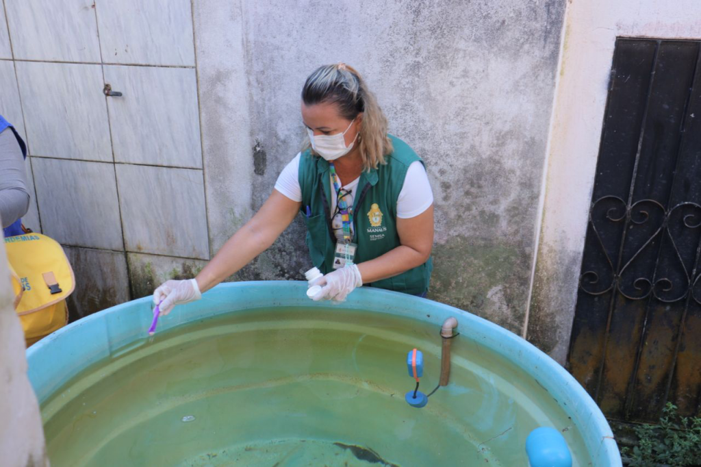 Manaus inicia vistorias em mais de 63 bairros para combater criadouros do mosquito da dengue