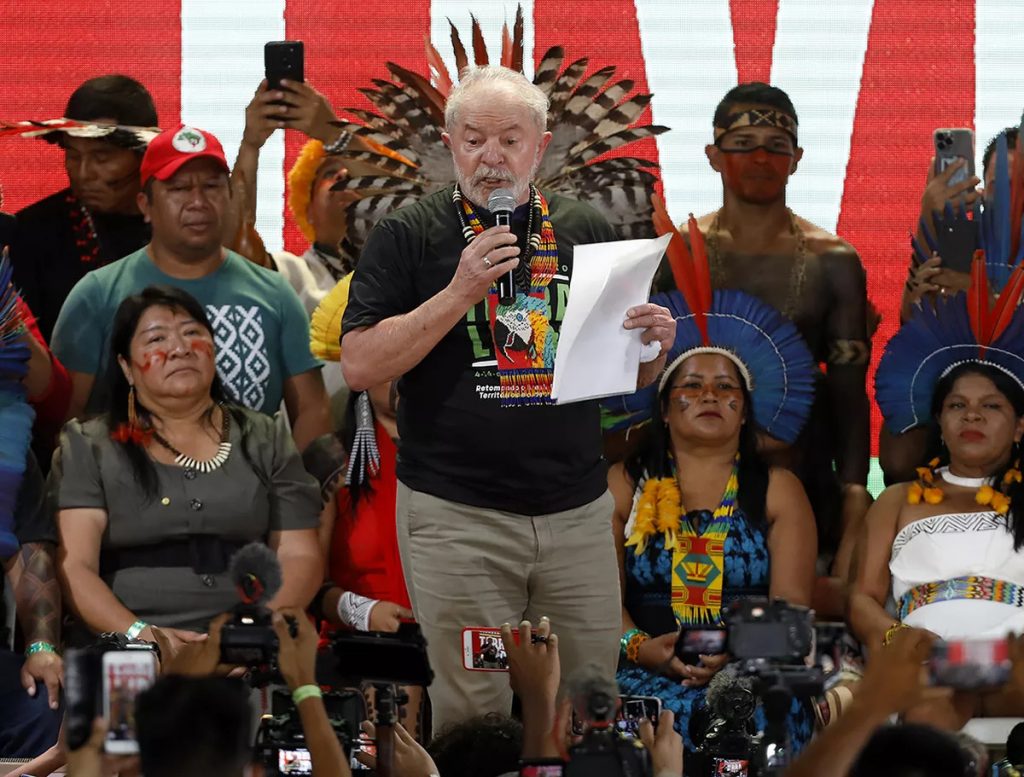 Lula pretende participar de atos com indígenas e ribeirinhos em Manaus no mês de junho