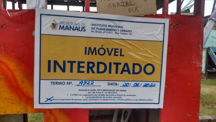 Após acidente com roda gigante, parque de diversões na zona norte de Manaus é interditado