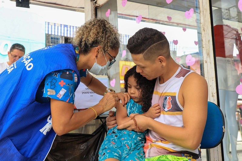 Manaus inicia vacinação contra Covid em crianças a partir de 3 anos de idade nesta segunda-feira (18)