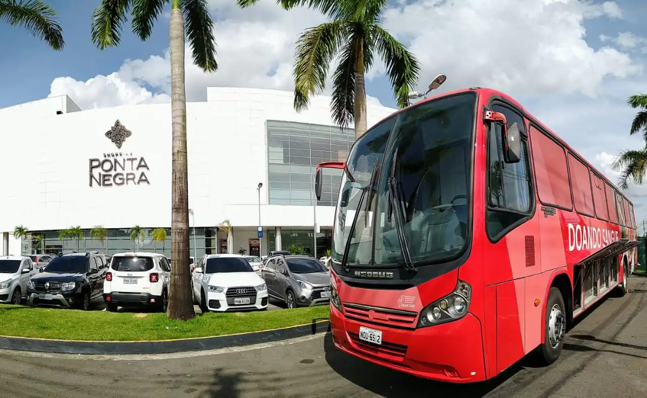 "Vampirão" do Hemoam recebe doadores no Shopping Ponta Negra nesta quinta-feira (12)