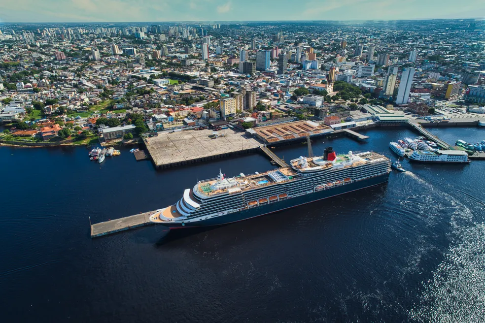 Em meio à seca, Manaus espera receber 19 cruzeiros internacionais ainda em outubro